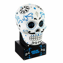Carolina Panthers Sugar Skull Statue