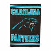 Embossed Suede Flag, GDN Size, Carolina Panthers