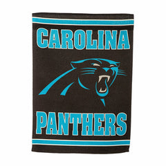 Embossed Suede Flag, GDN Size, Carolina Panthers
