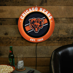 Chicago Bears, Metal Lite, Round
