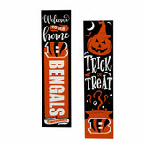 Cincinnati Bengals 47" Double Sided Leaner, Halloween