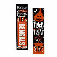 Cincinnati Bengals 47" Double Sided Leaner, Halloween