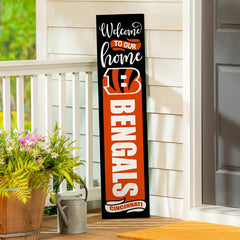 Cincinnati Bengals 47" Double Sided Leaner, Halloween