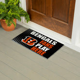 Cincinnati Bengals Fan Mat, 28"x16"