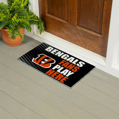 Cincinnati Bengals Fan Mat, 28"x16"