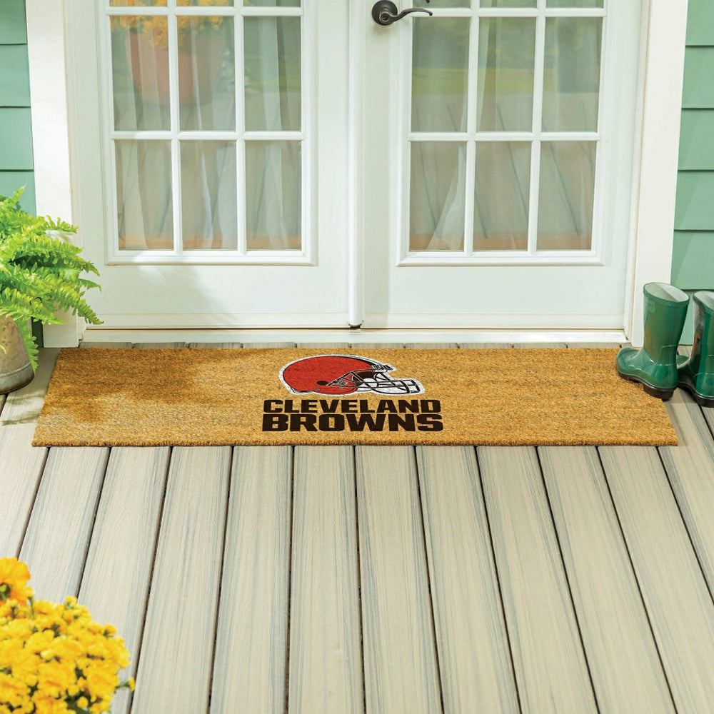 Cleveland Browns Extra Large Full Color Coir Mat, 60"x24"