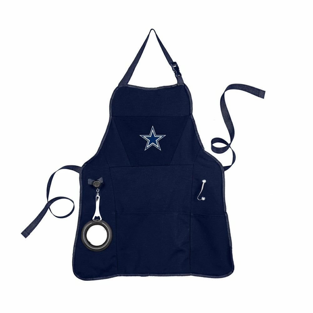 Deluxe Cotton Canvas NFL Team Pride Grilling/Cooking Apron, Dallas Cow