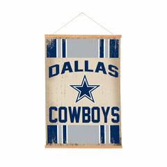 Dallas Cowboys, Canvas Wall Tapestry, Medium, 36x24