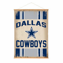 Dallas Cowboys, Canvas Wall Tapestry, Large, 54x36