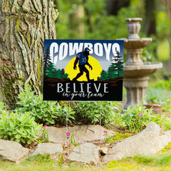 Dallas Cowboys Yard Sign, Bigfoot