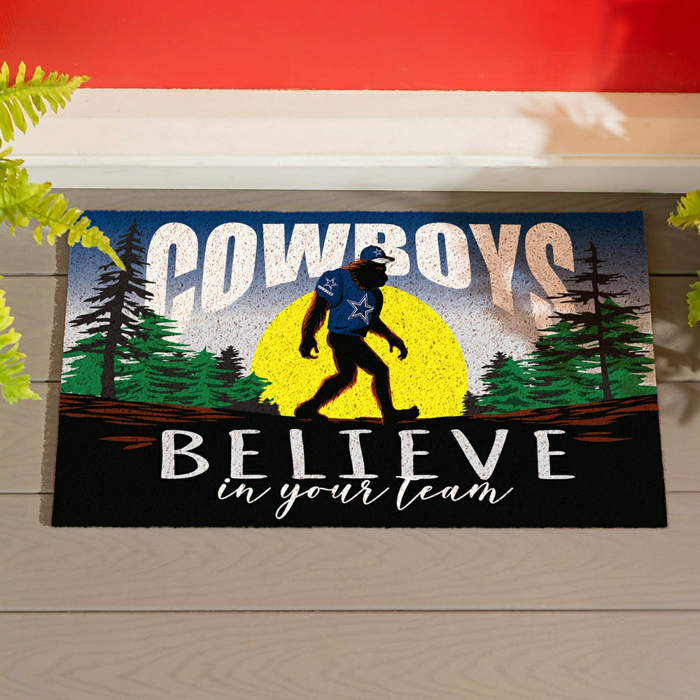 Dallas Cowboys Bigfoot PVC Mat, 28"x16"