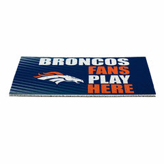 Denver Broncos Fan Mat, 28"x16"