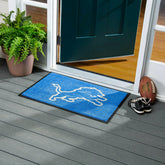 2'x3' USA Made Indoor/Outdoor Entryway Mat, Detroit Lions