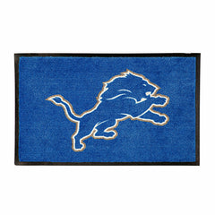 3'x5' Large USA Indoor Outdoor Entryway Mat, Detroit Lions