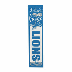 Detroit Lions 47" Double Sided Leaner, Halloween