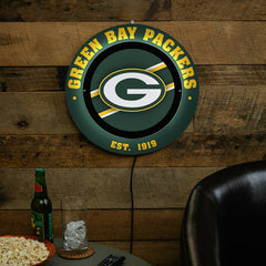 Green Bay Packers, Metal Lite, Round