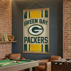 Green Bay Packers, Canvas Wall Tapestry, Large, 54x36