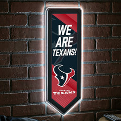 LED Wall Decor, Pennant, Houston Texans