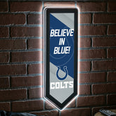 LED Wall Decor, Pennant, Indianapolis Colts