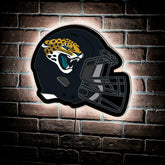 LED Wall Decor, Helmet, Jacksonville Jaguars