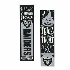 47" Double Sided Leaner, Las Vegas Raiders, Halloween