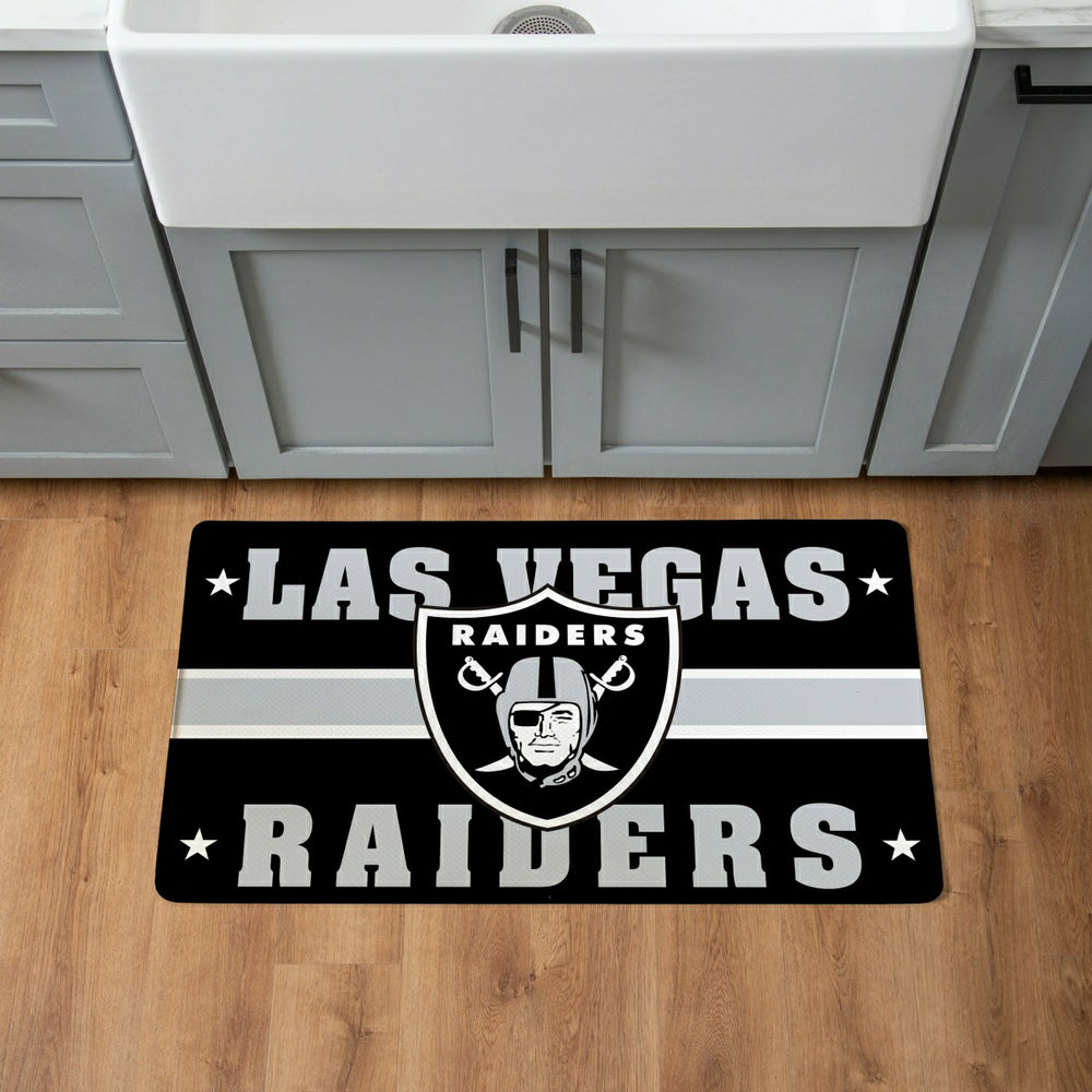 Las Vegas Raiders Anti-Fatigue Mat, 18"x30"