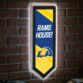 LED Wall Decor, Pennant, Los Angeles Rams