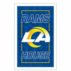 Los Angeles Rams NFL Football Rectangle Neolite LED Decor
