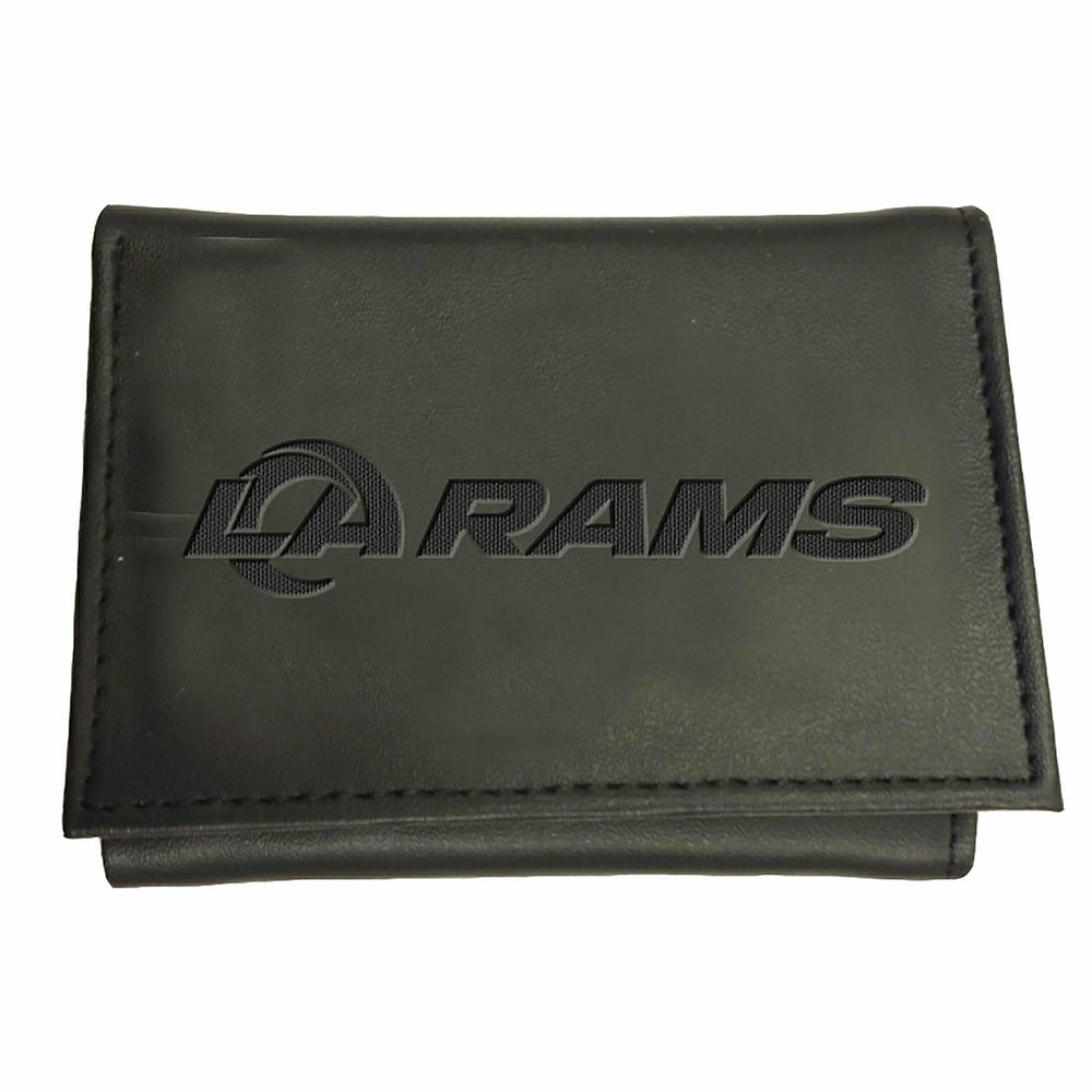 Los Angeles Rams, Tri-Fold Wallet, Black