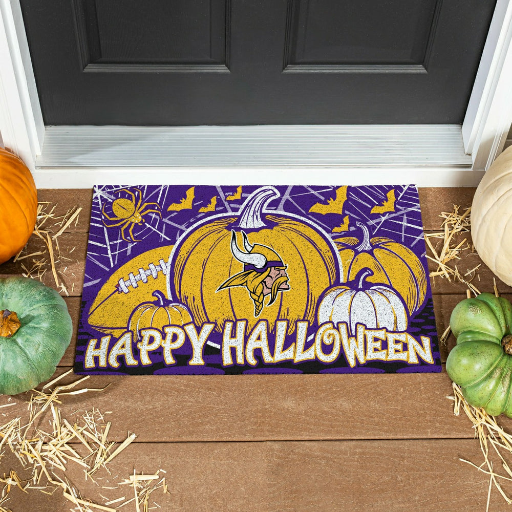 Minnesota Vikings Halloween PVC Mat, 28"x16"