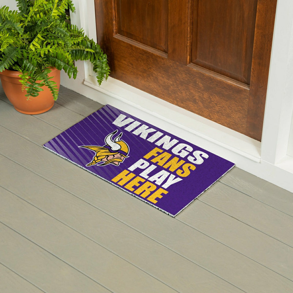 Minnesota Vikings Fan Mat, 28"x16"