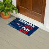 New England Patriots Fan Mat, 28"x16"