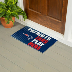 New England Patriots Fan Mat, 28"x16"