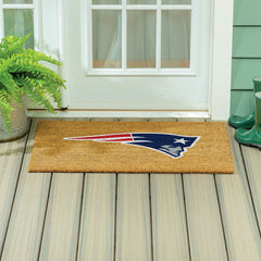 New England Patriots Large Full Color Coir Mat, 36"x24"