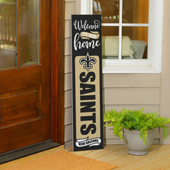 47" Double Sided Leaner, New Orleans Saints, Halloween