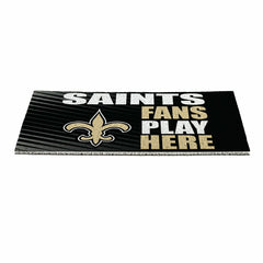 New Orleans Saints Fan Mat, 28"x16"