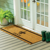 New Orleans Saints Extra Large One Color Coir Mat, 60"x24"
