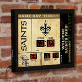 Scoreboard Wall Clock, New Orleans Saints