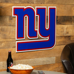 New York Giants Premier Metal Wall Art