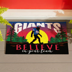 New York Giants Bigfoot PVC Mat, 28"x16"