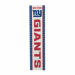 47" Double Sided Leaner, New York Giants, Christmas