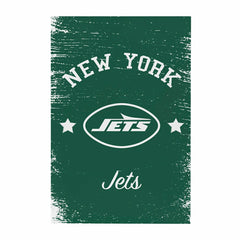 New York Jets Wood Wall Sign, 16x24