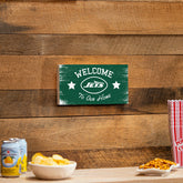 New York Jets Wood Wall Sign, 6x11
