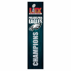 Philadelphia Eagles Super Bowl 59 Champions Porch Leaner, 46"