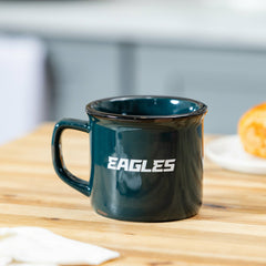 Philadelphia Eagles Ceramic Camp Cup with Enamel Finish, 14oz