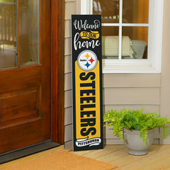 47" Double Sided Leaner, Pittsburgh Steelers, Halloween