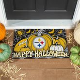 Pittsburgh Steelers Halloween PVC Mat, 28"x16"