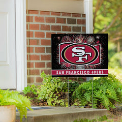 San Francisco 49ers Yard Sign, Patriotic