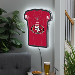 San Francisco 49ers NFL Football Jersey Edgelite LED Decor