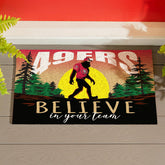 San Francisco 49ers Bigfoot PVC Mat, 28"x16"